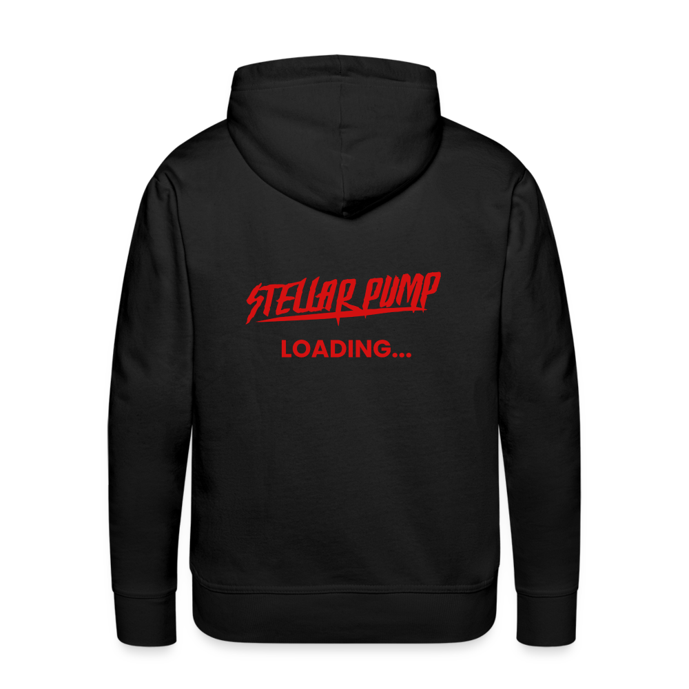 Men’s stellar pump loading Premium Hoodie - black