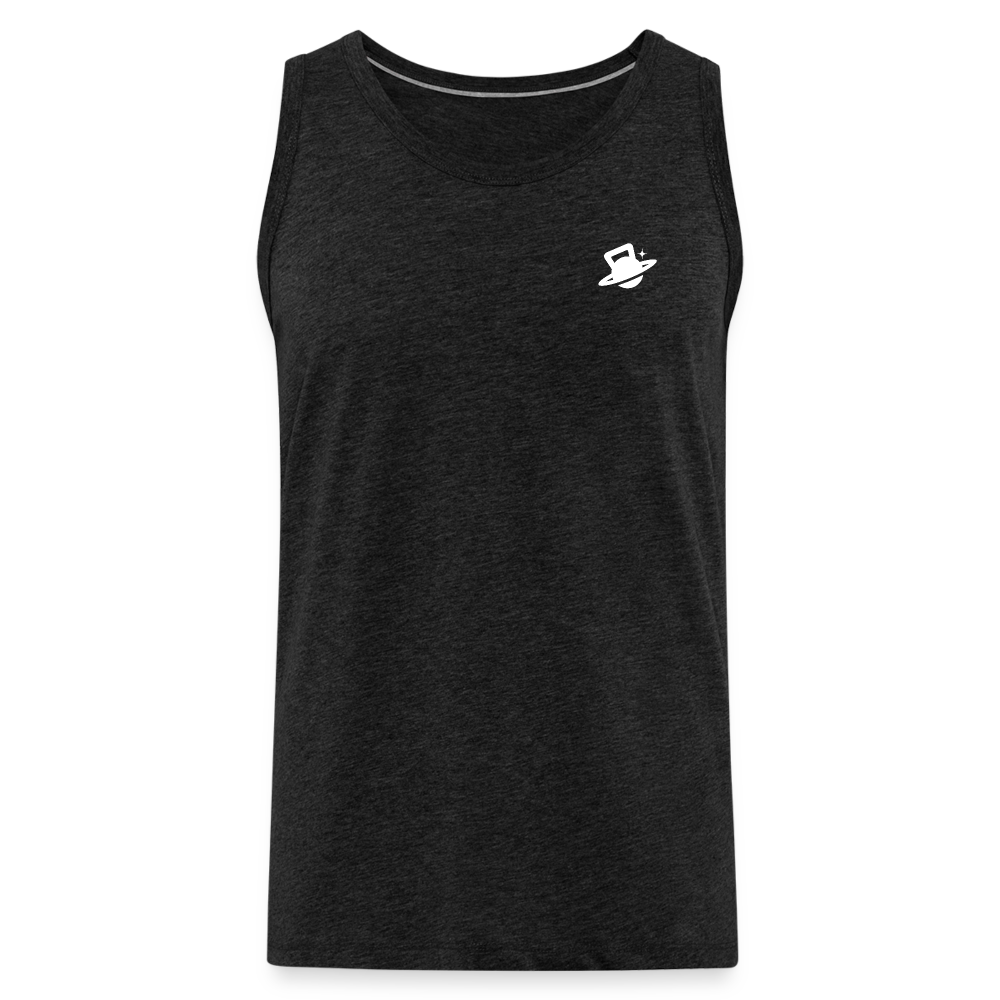Men’s Premium  Tank Top #universe - charcoal grey