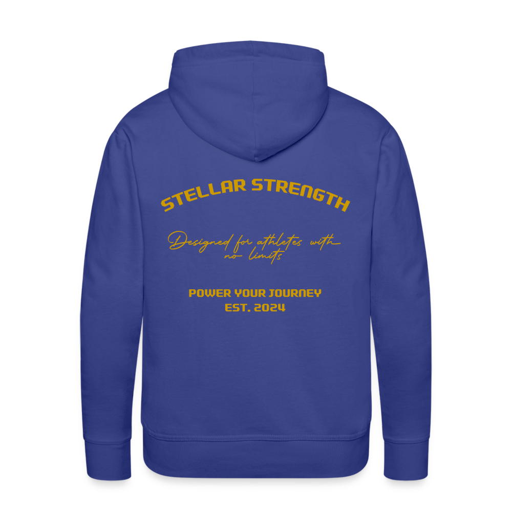 Men’s Platinum edition hoodie - royal blue
