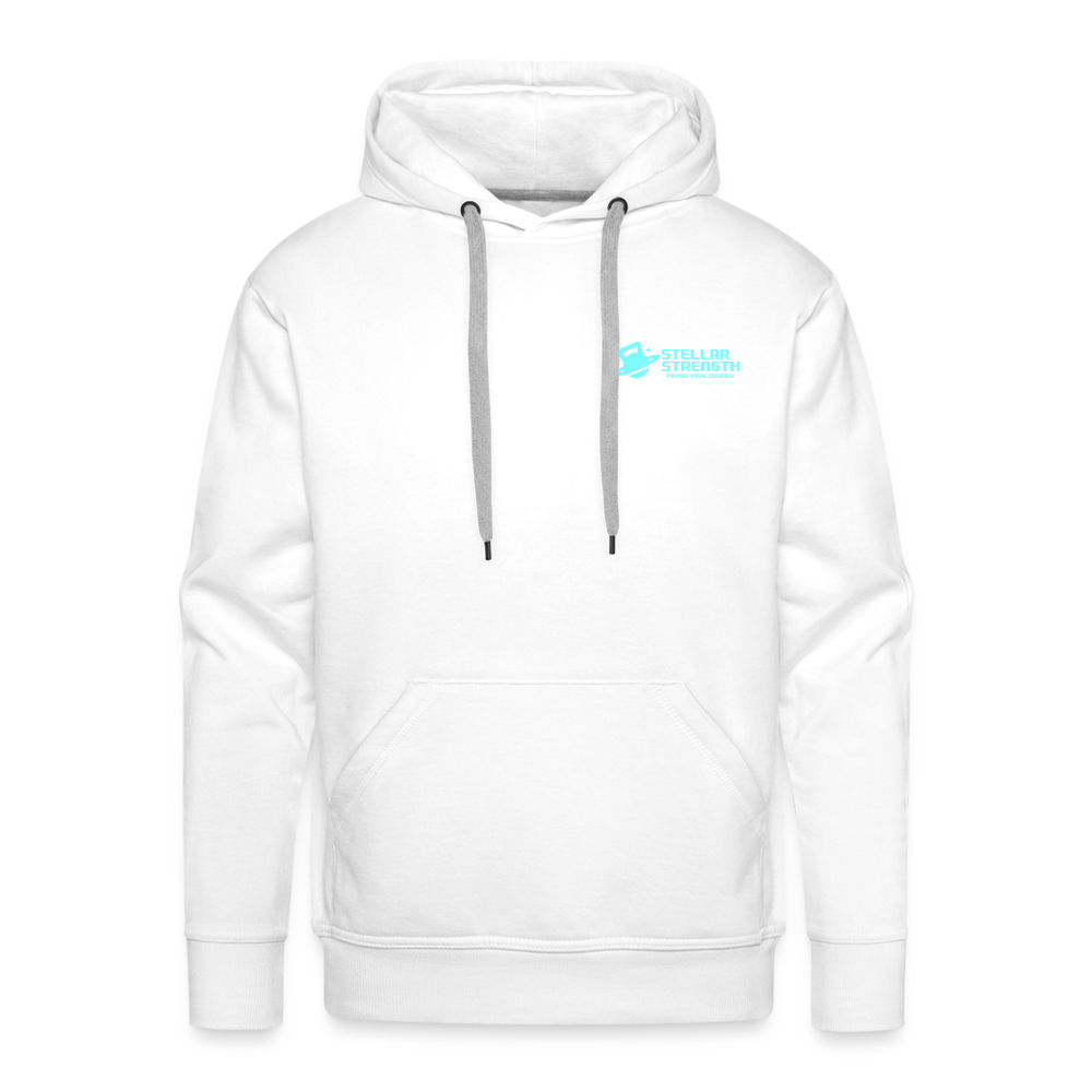 Men’s Platinum edition hoodie - white