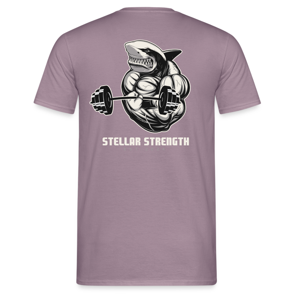 Men's T-Shirt - purple-grey 