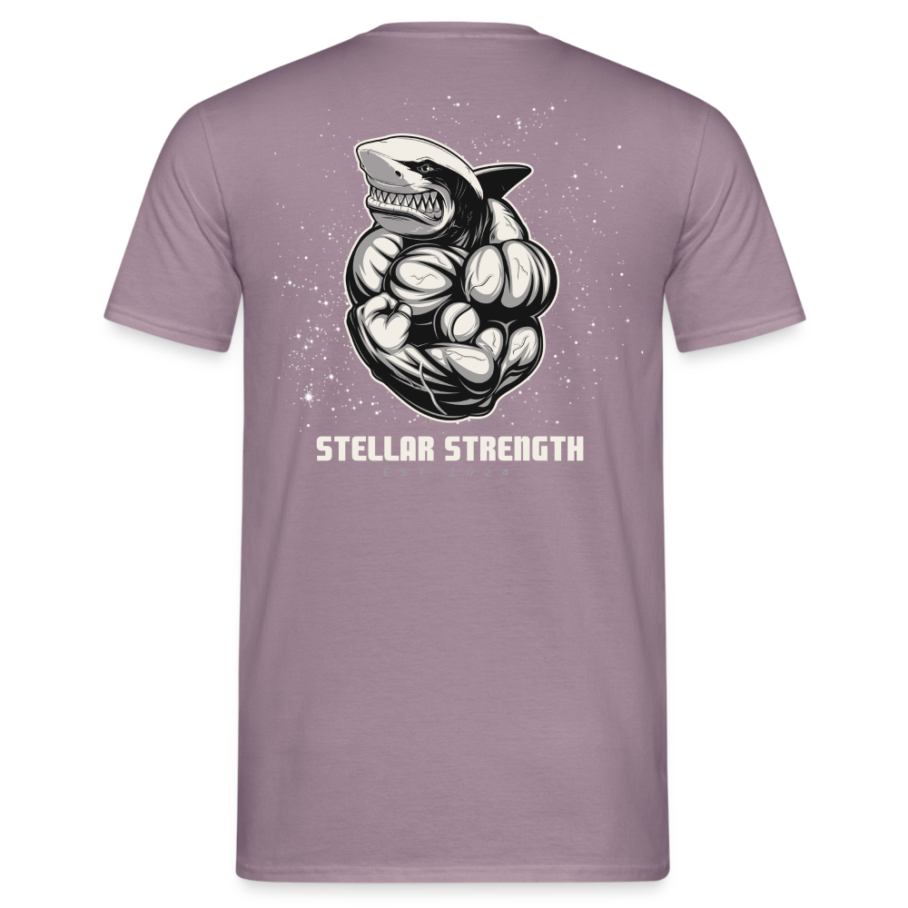 Men's T-Shirt - purple-grey 