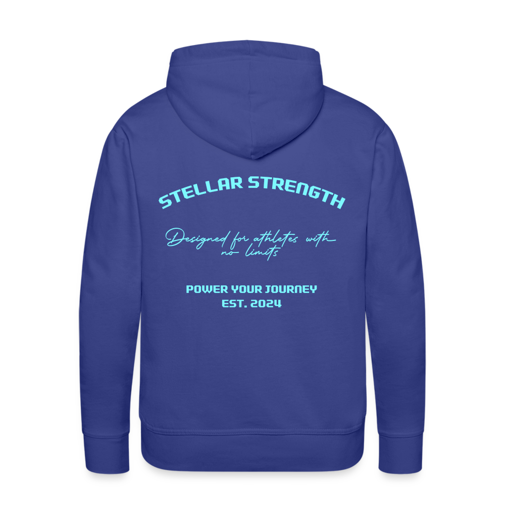 Men’s Platinum edition hoodie - royal blue