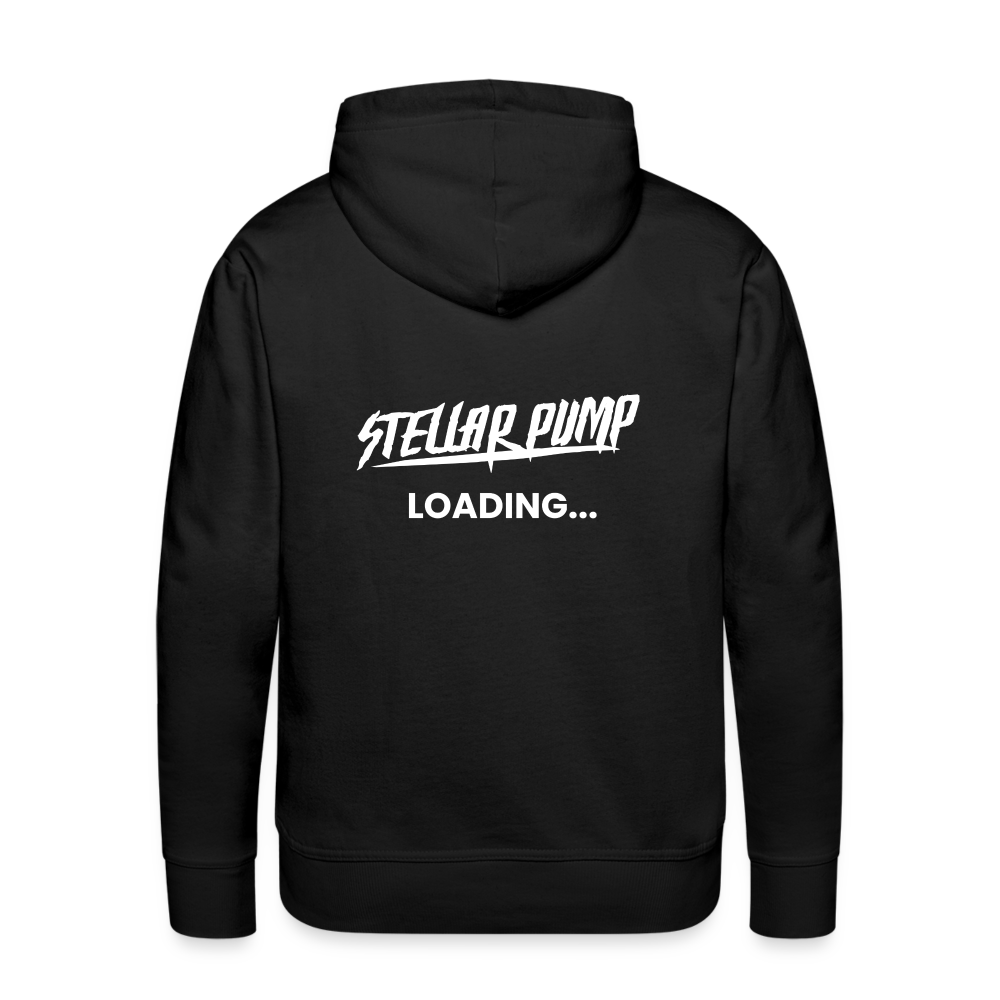 Men’s stellar pump loading Premium Hoodie - black