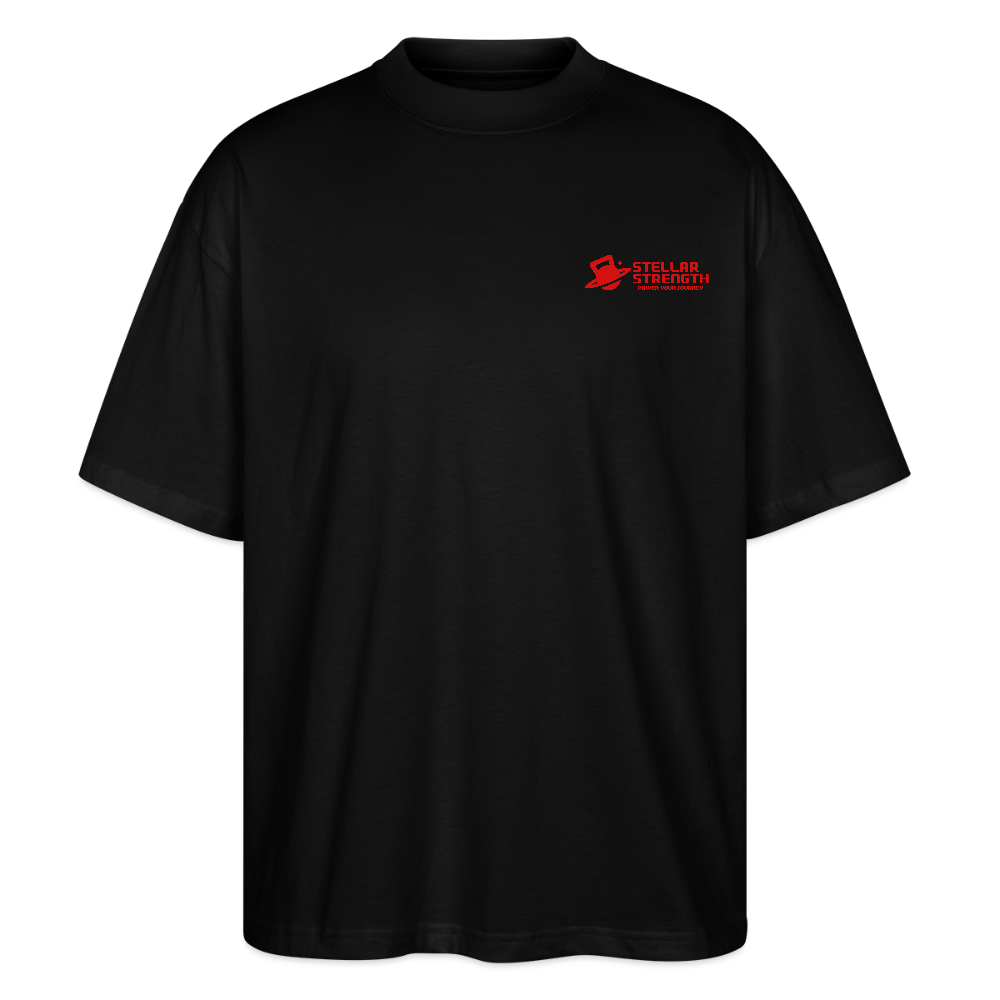 stellar strength classic edition oversized T-shirt red - black
