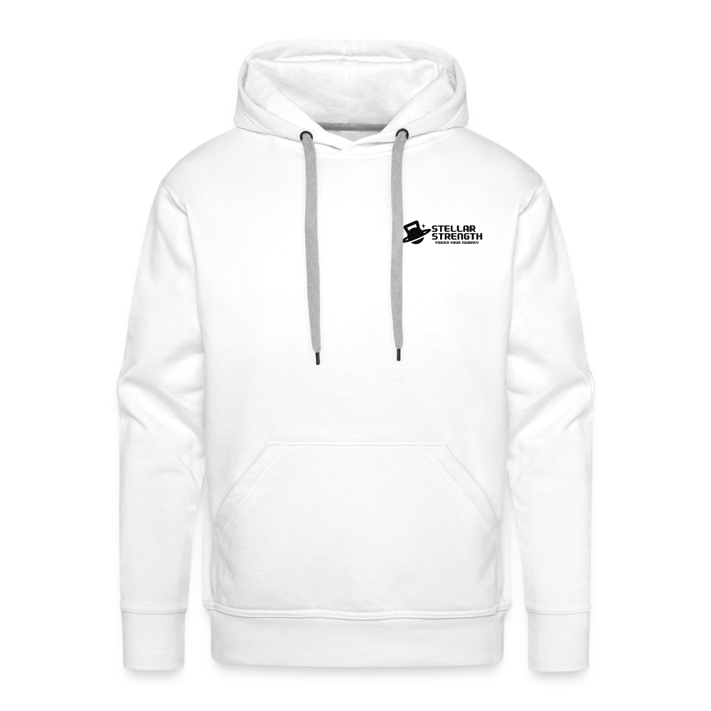 Men’s Platinum edition hoodie - white