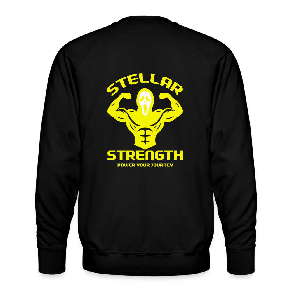 stellar strength FLEX sweatshirt yellow - black