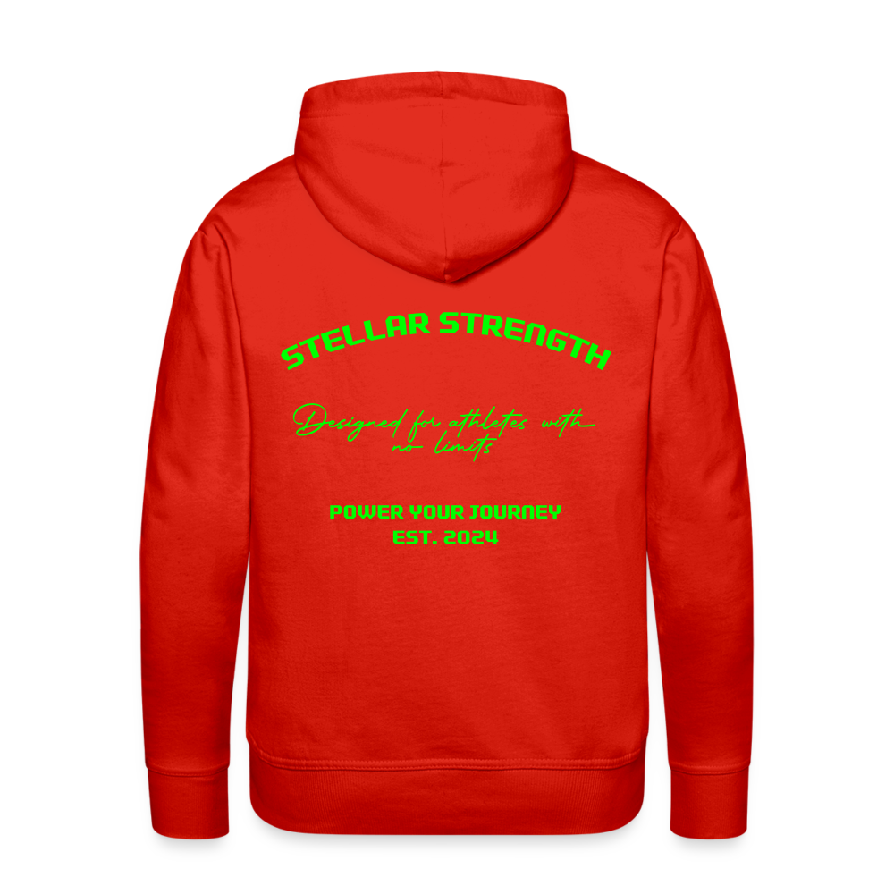 Men’s Platinum edition hoodie - red