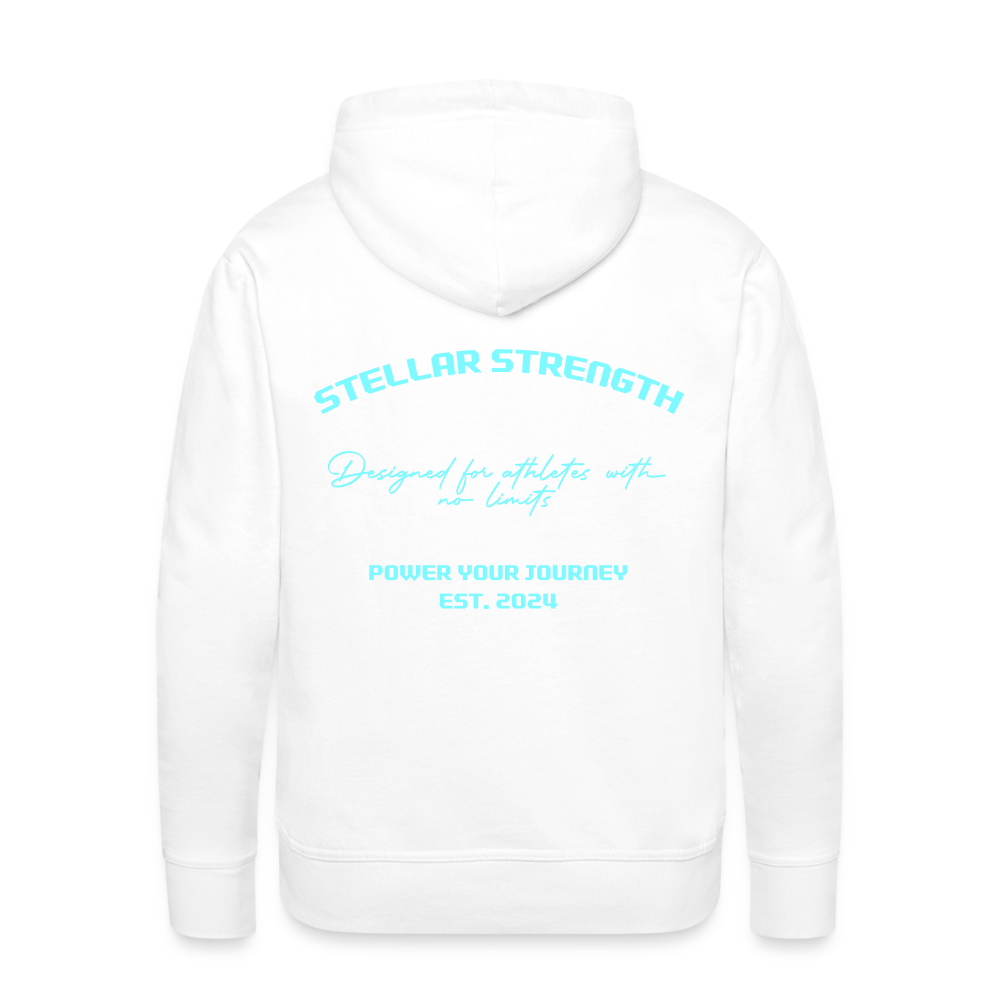 Men’s Platinum edition hoodie - white