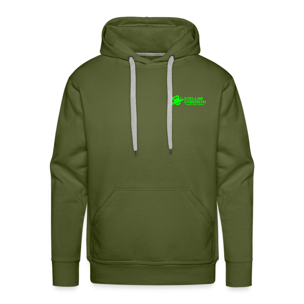 Men’s Platinum edition hoodie - olive green