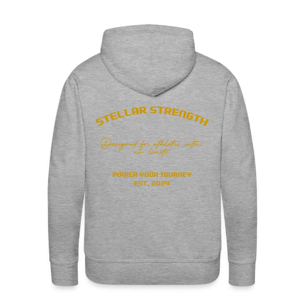 Men’s Platinum edition hoodie - heather grey
