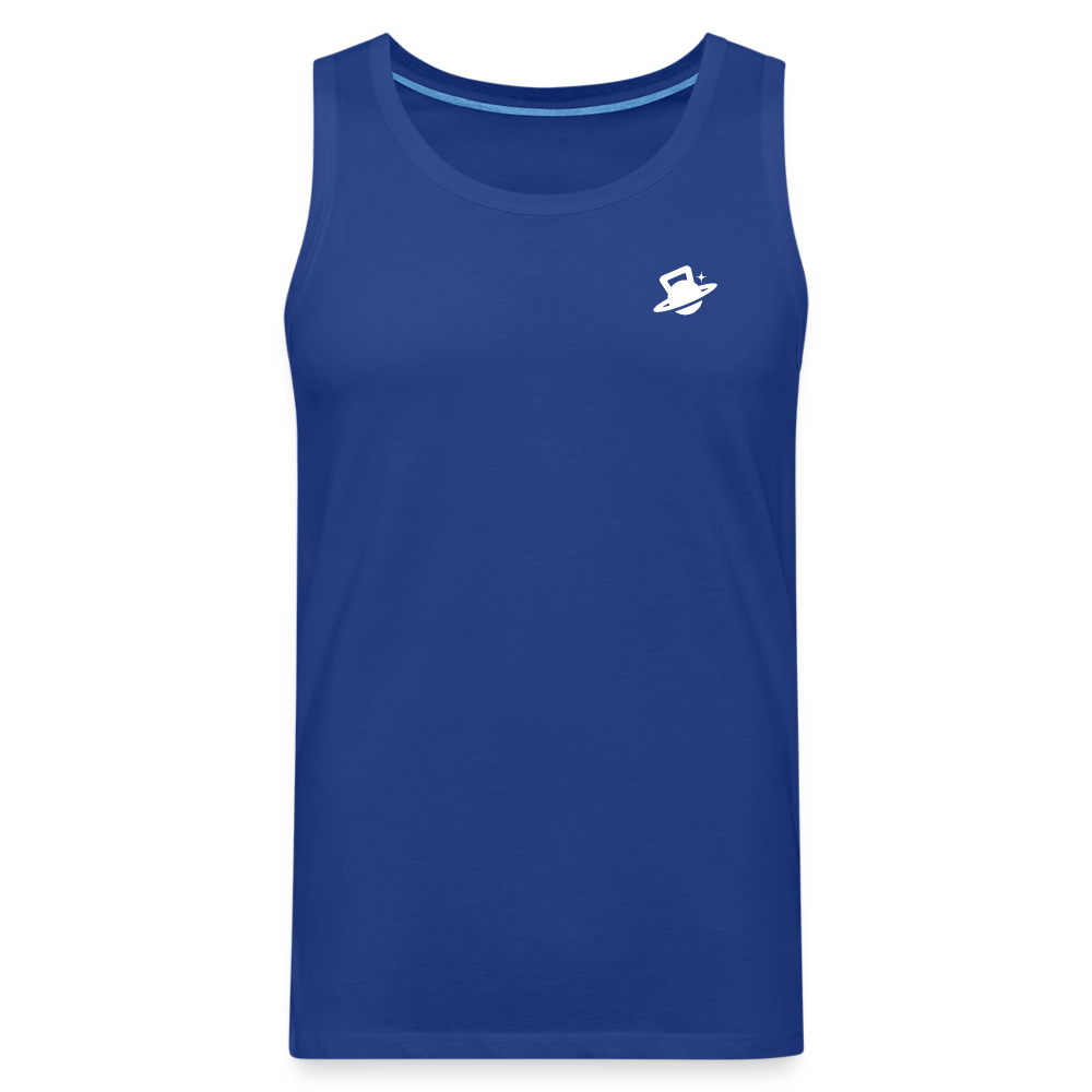 Men’s Premium  Tank Top #universe - royal blue