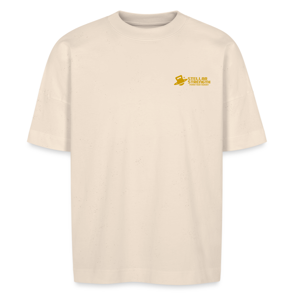 Stellar strength original oversize T-shirt gold - natural raw