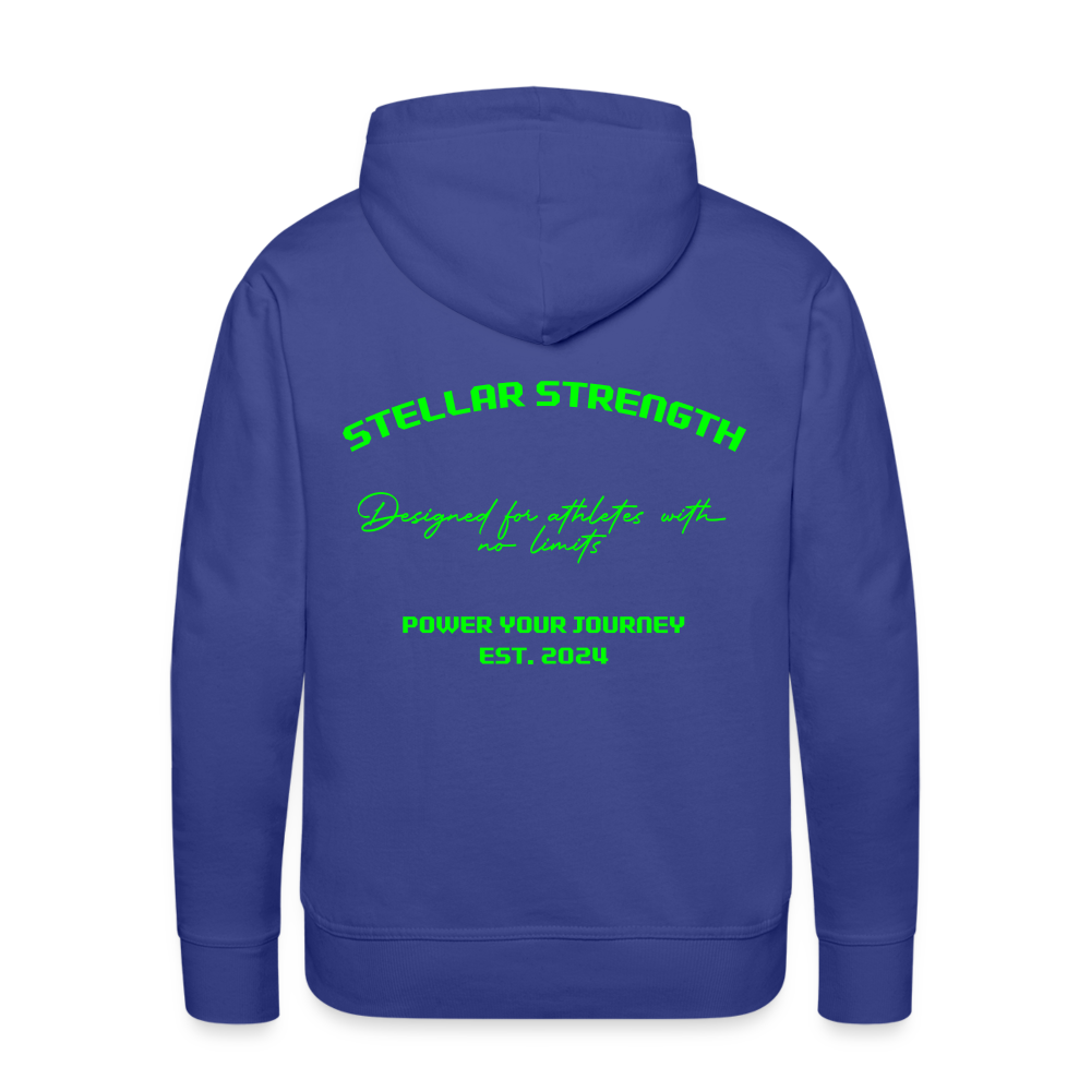 Men’s Platinum edition hoodie - royal blue