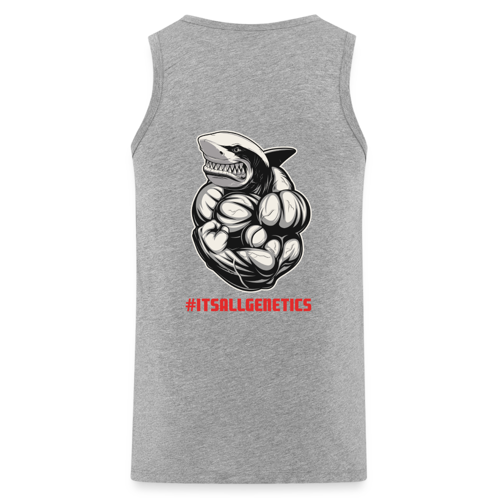 Men’s Premium Tank Top #its all genetics - heather grey