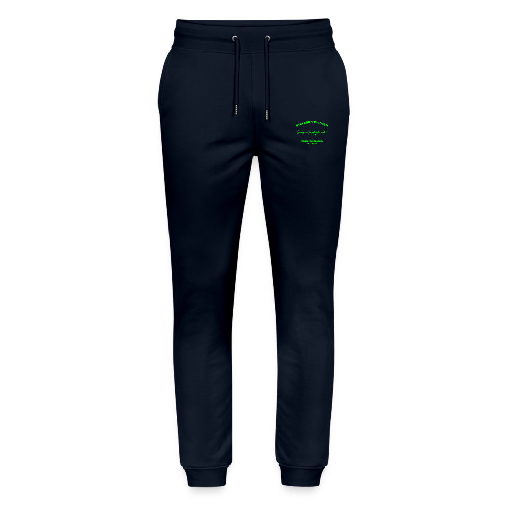 Stellar strength platinum edition joggers green - navy