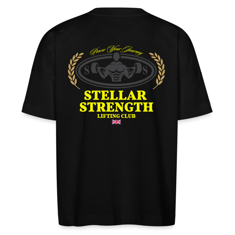 stellar strength classic edition oversized T-shirt yellow - black