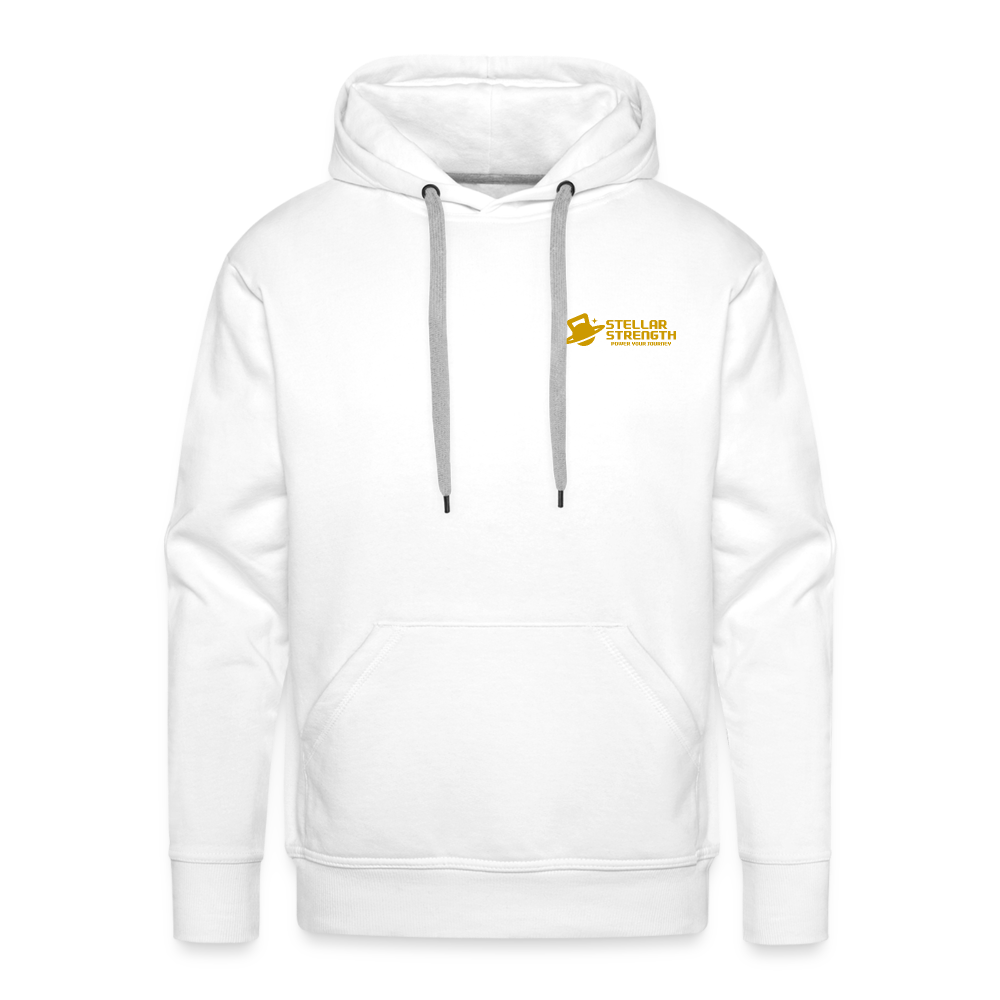 Men’s Platinum edition hoodie - white