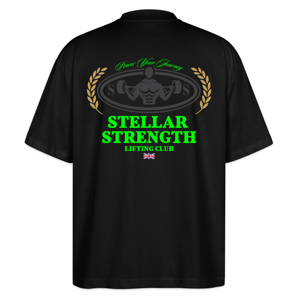 stellar strength classic edition oversized T-shirt green - black