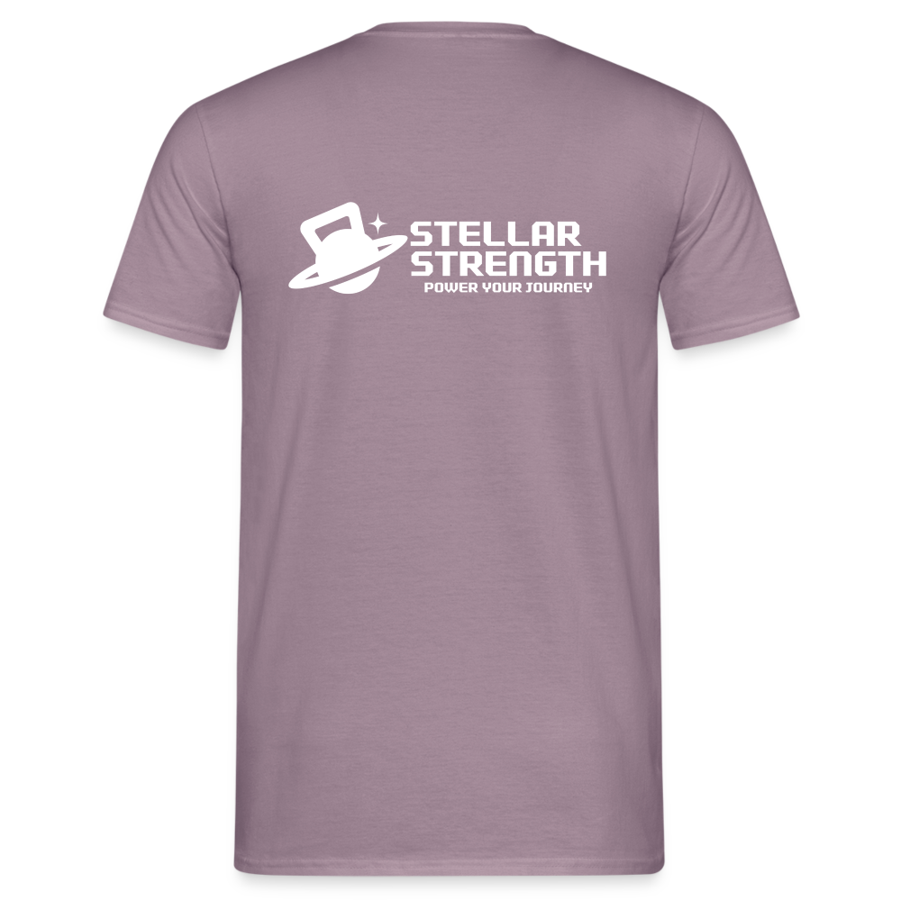 Men's T-Shirt - purple-grey 