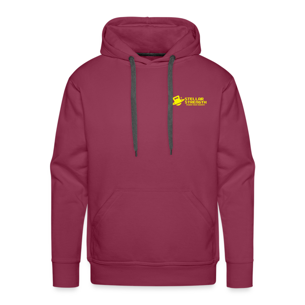 Men’s Platinum edition hoodie - bordeaux