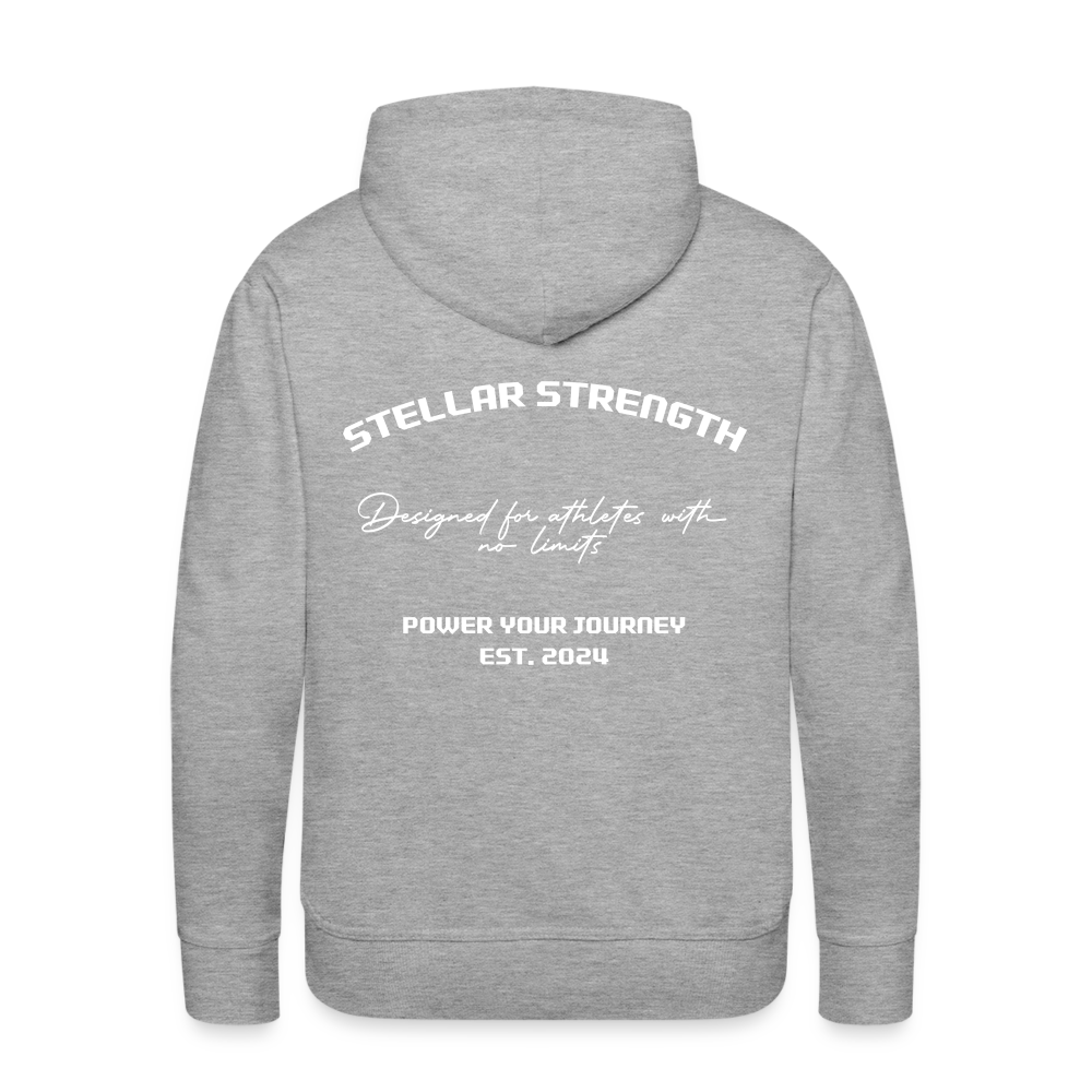 Men’s Platinum edition hoodie - heather grey