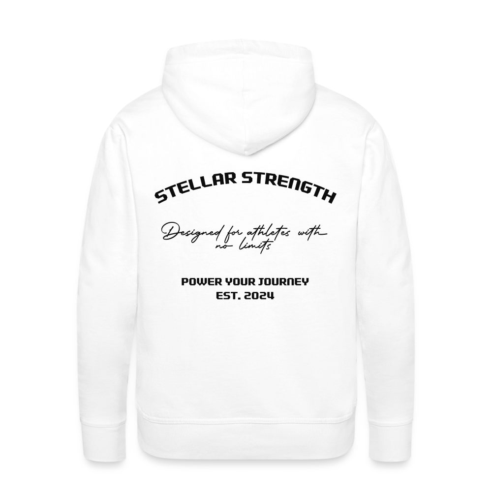 Men’s Platinum edition hoodie - white