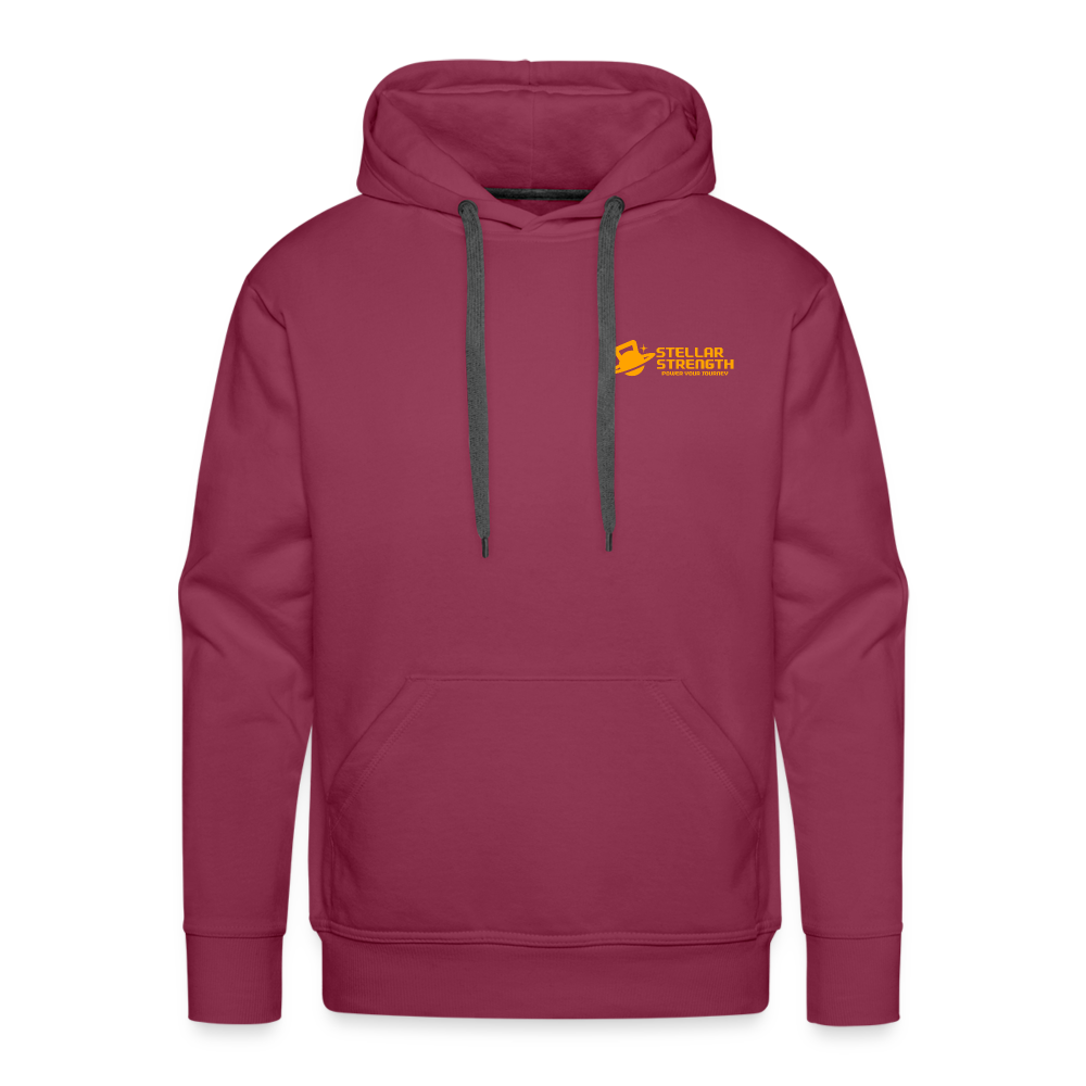 Men’s Platinum edition hoodie - bordeaux
