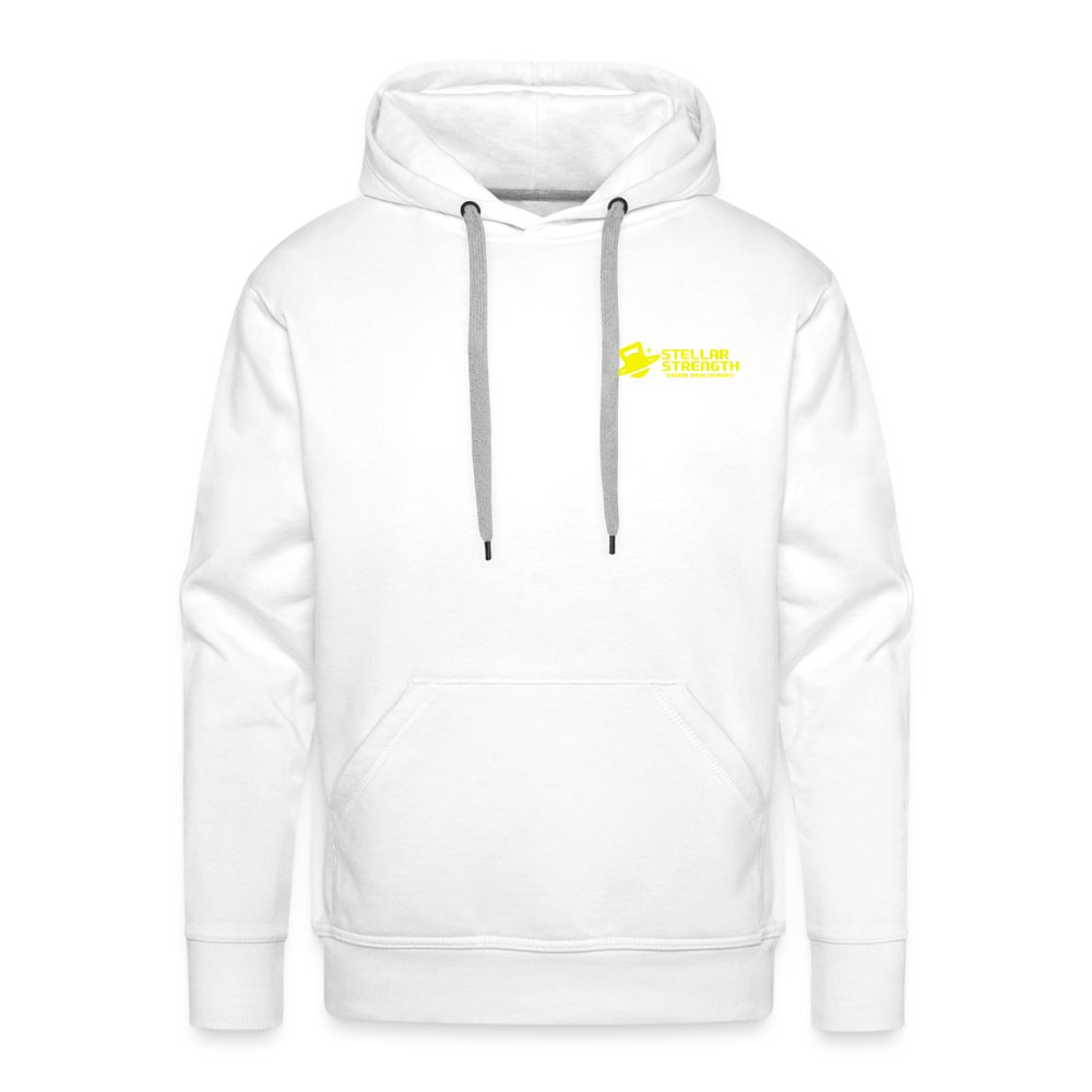 Men’s Platinum edition hoodie - white