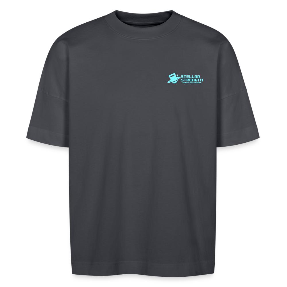 stellar strength platinum edition oversized T-shirt blue - indigo blue