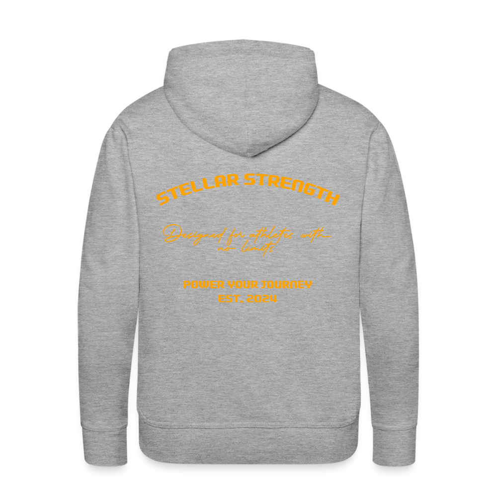 Men’s Platinum edition hoodie - heather grey