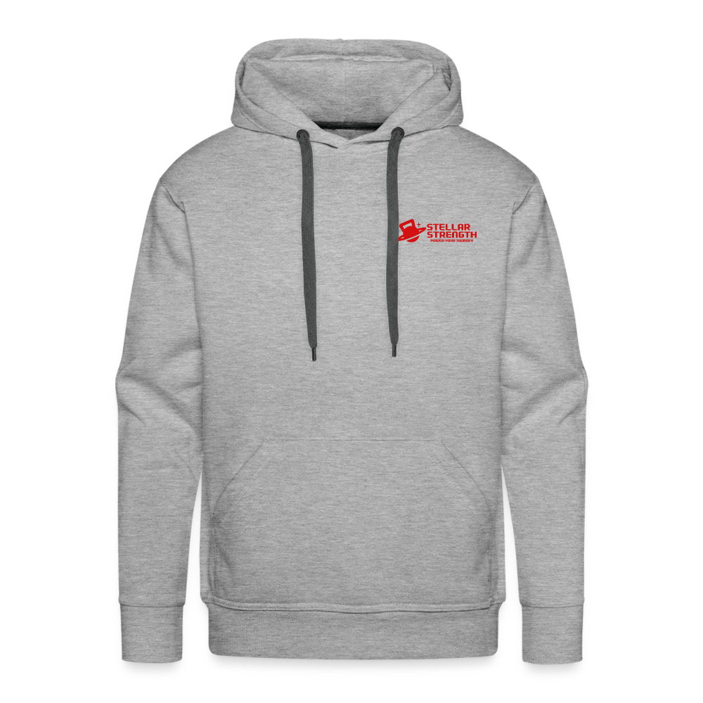 Men’s Platinum edition hoodie - heather grey