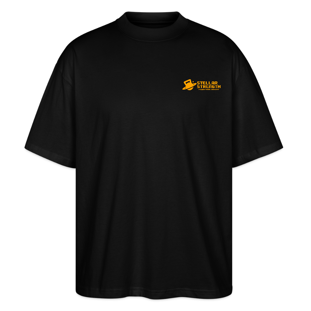 stellar strength classic edition oversized T-shirt orange - black