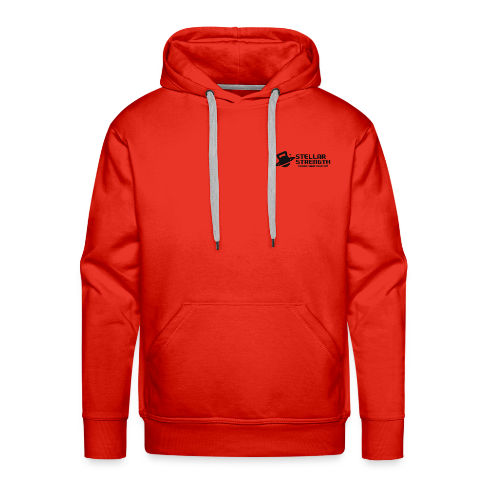 Men’s Platinum edition hoodie - red