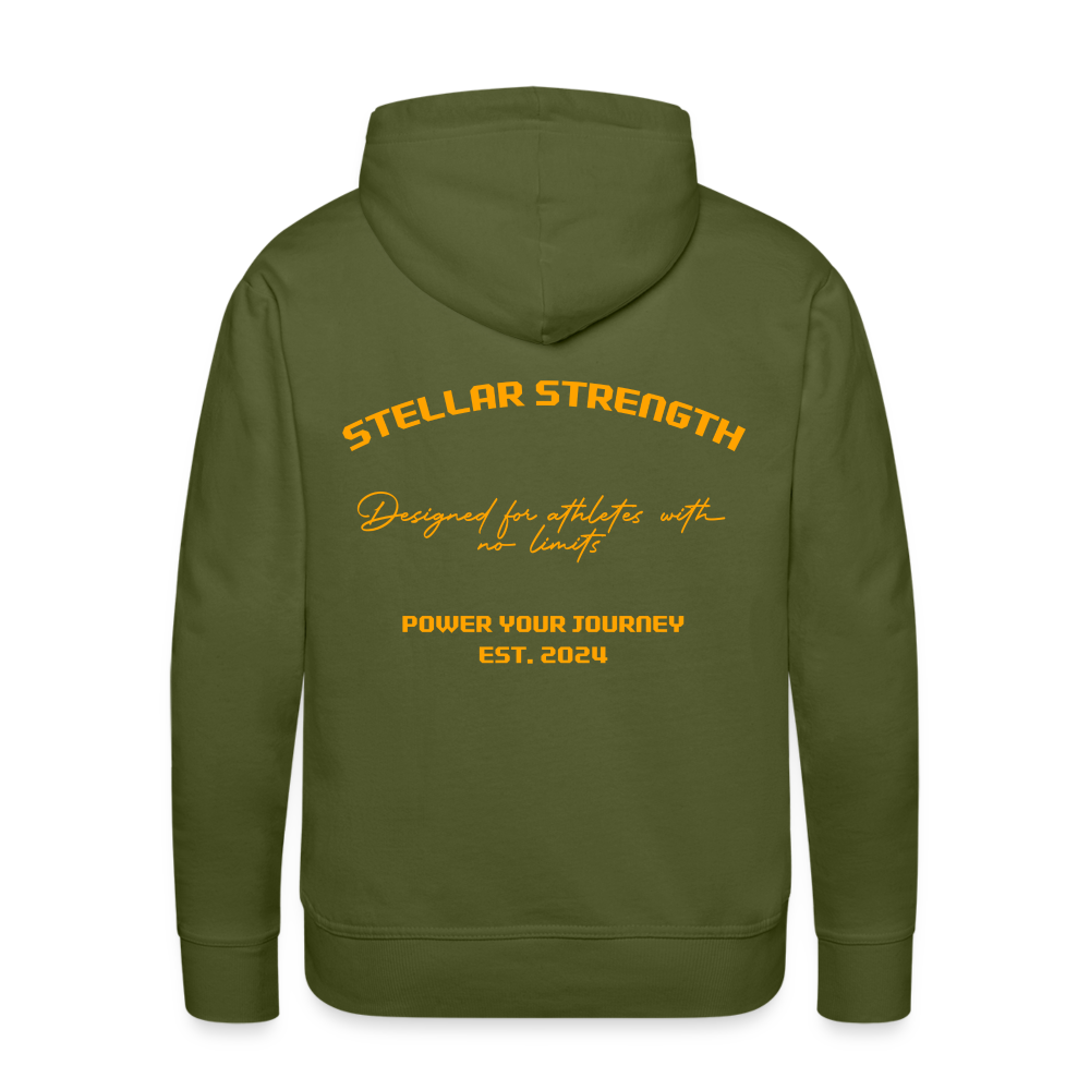 Men’s Platinum edition hoodie - olive green