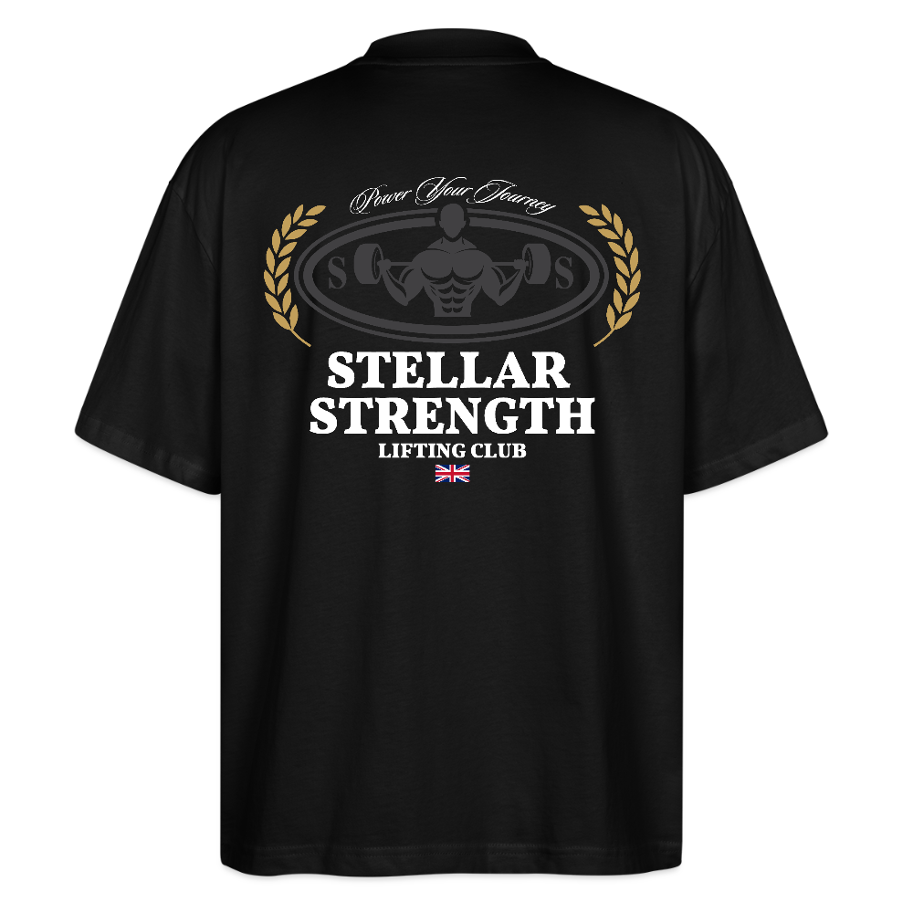 stellar strength classic edition oversized T-shirt white - black