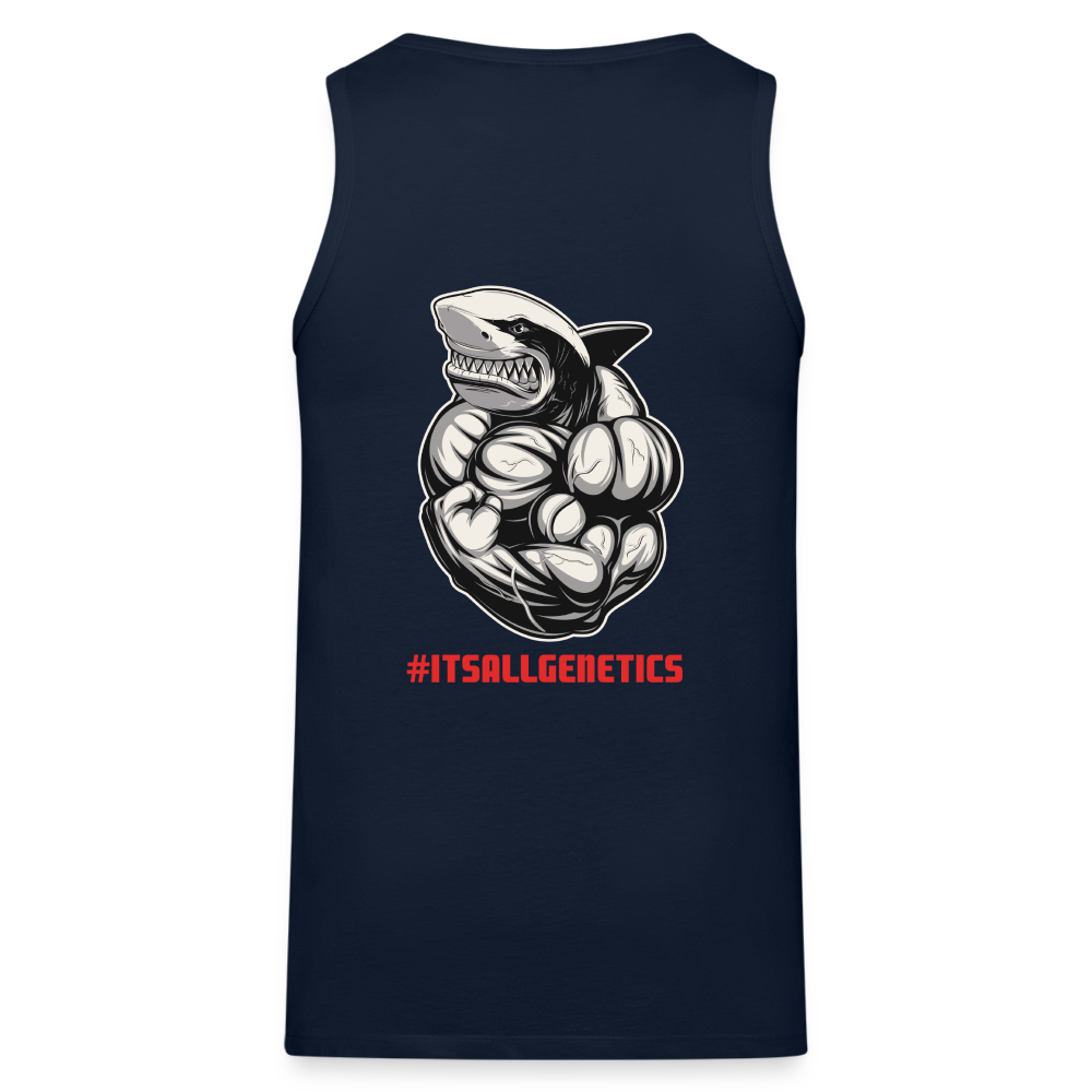Men’s Premium Tank Top #its all genetics - navy