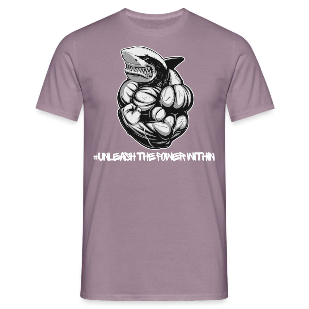 Men's T-Shirt - purple-grey 