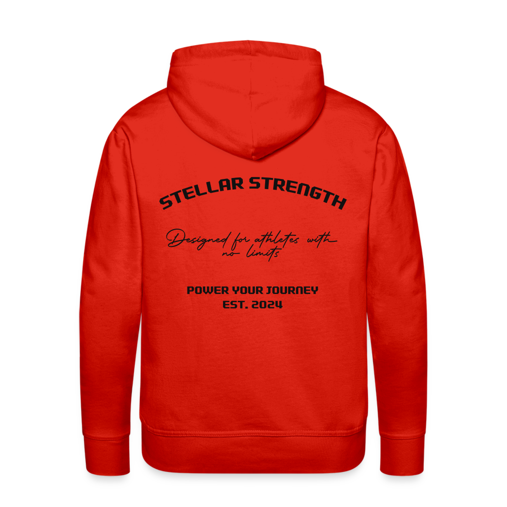 Men’s Platinum edition hoodie - red