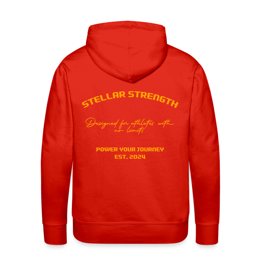 Men’s Platinum edition hoodie - red