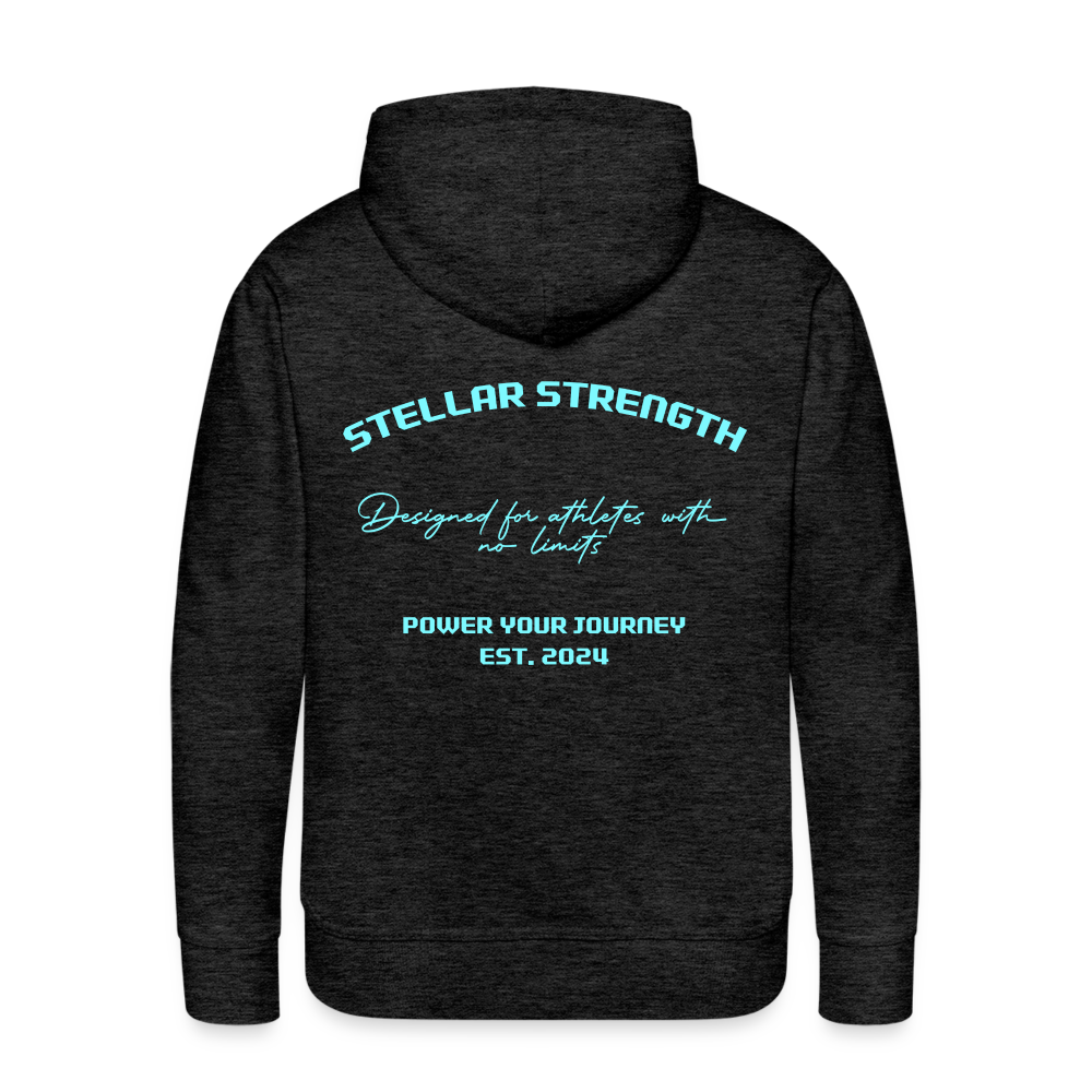 Men’s Platinum edition hoodie - charcoal grey
