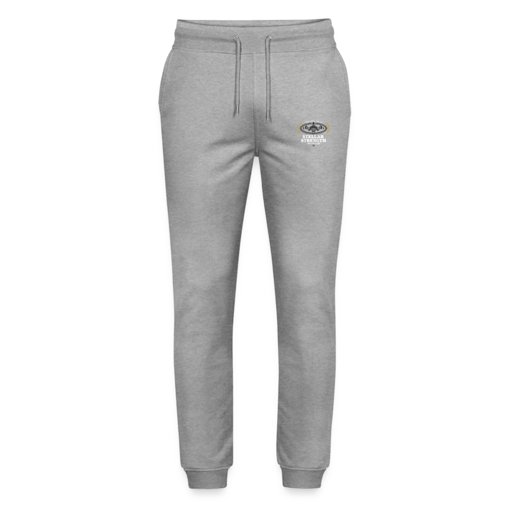 Stellar strength classic edition joggers white - heather grey
