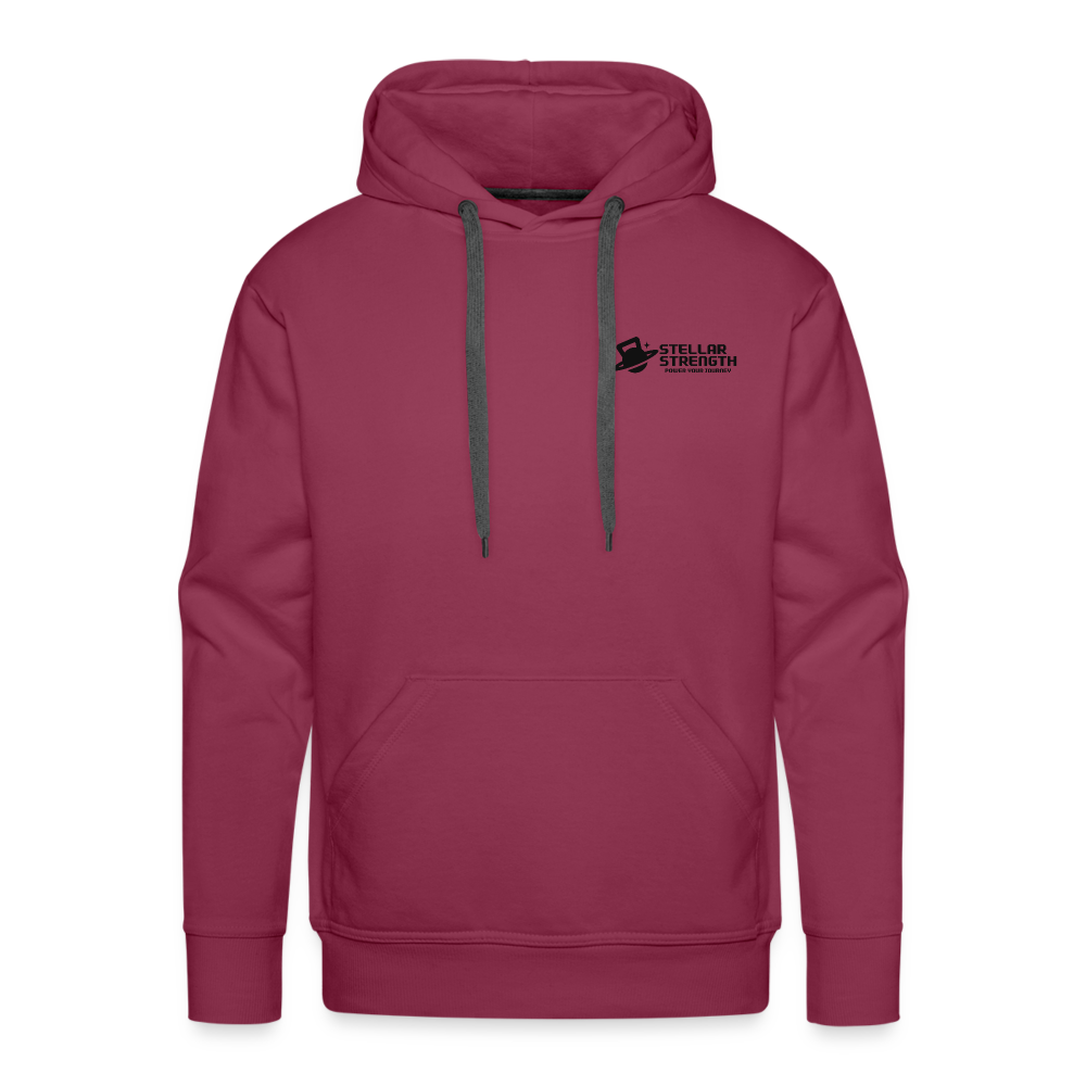 Men’s Platinum edition hoodie - bordeaux