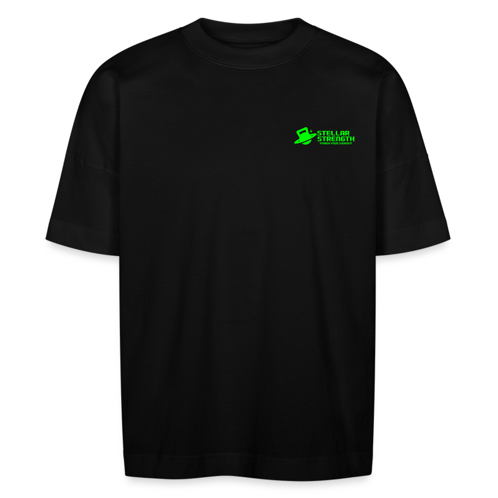 Stellar strength original oversize T-shirt green - black