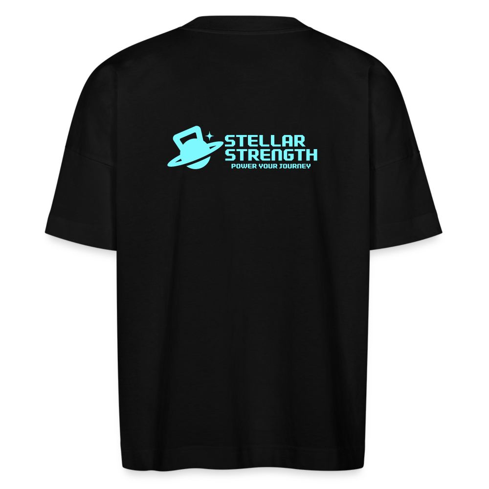 Stellar strength original oversize T-shirt blue - black
